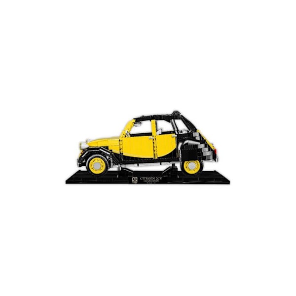 Modelsæt - CITROEN - 2CV CHARLESTON E.E - 1630 STK - Skala 1/12 - Interiør