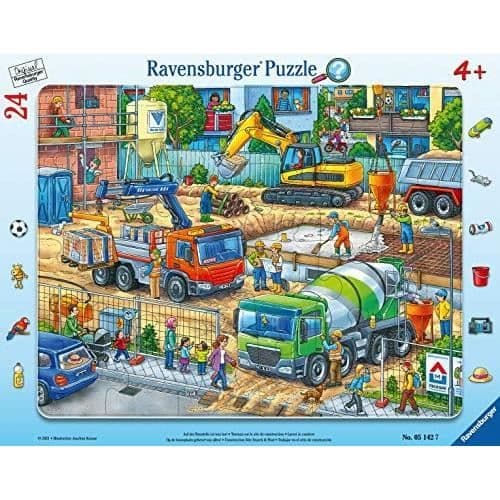 Pussel - Ravensburger 05142 - 24 bitar - Inkluderar sökspel - 32,5 x 24,5 cm