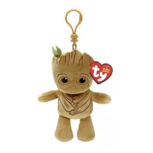 Avainlenkki pehmolelu - Groot - TY - PEHMOT/Avainlenkit - TY34005 - Beige - Alkaen 3 vuotta