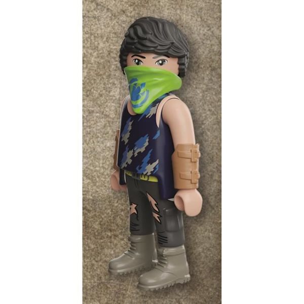 PLAYMOBIL - Dino Rise - Tyrannosaurus och soldat - Flerfärgad - 83 stycken Flerfärgad