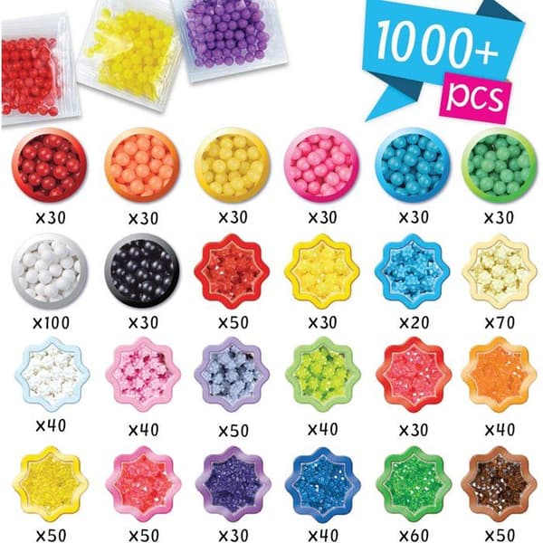 Perle stjerne design studio - Aquabeads - 31601 Flerfärgad
