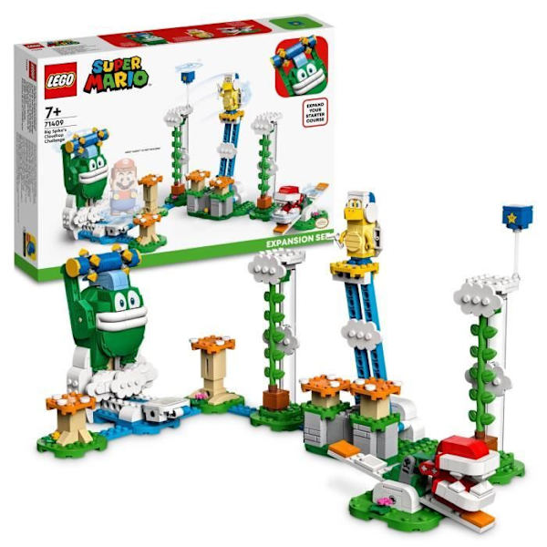 LEGO Super Mario 71409 Maxi-Spike Cloud Challenge -laajennussetti, lelu Flerfärgad