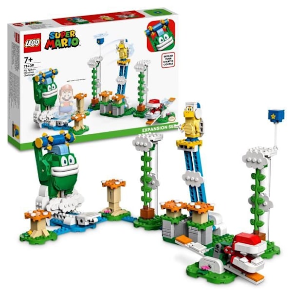 LEGO Super Mario 71409 Maxi-Spike Cloud Challenge-udvidelsessæt, legetøj Flerfärgad