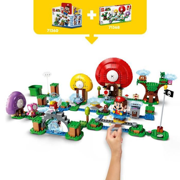LEGO® Super Mario™ 71368 Paddans Skattjakt Expansion Set Grön