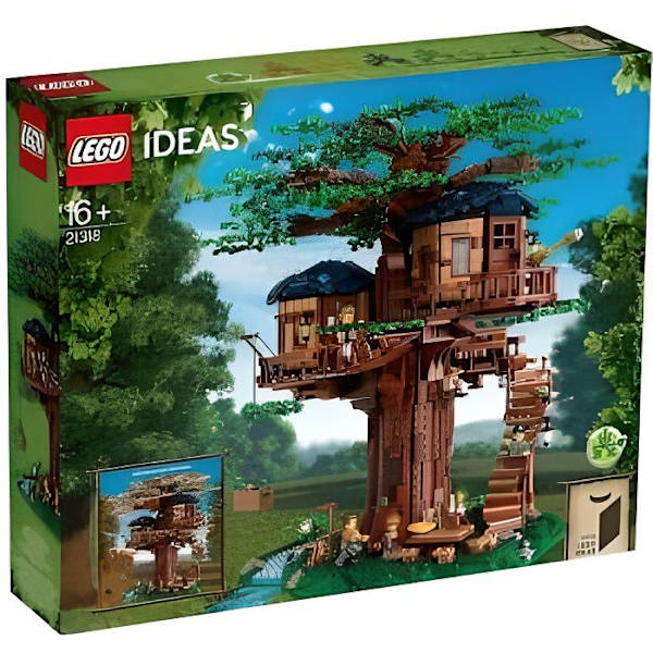 LEGO 21318 Puuhaaja Ideat Grön, brun