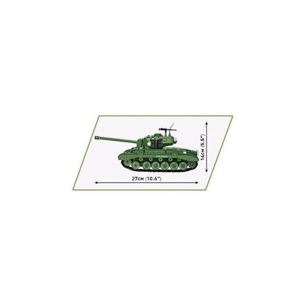 COBI 2564 - M26 PERSHING (T26E3) Grön