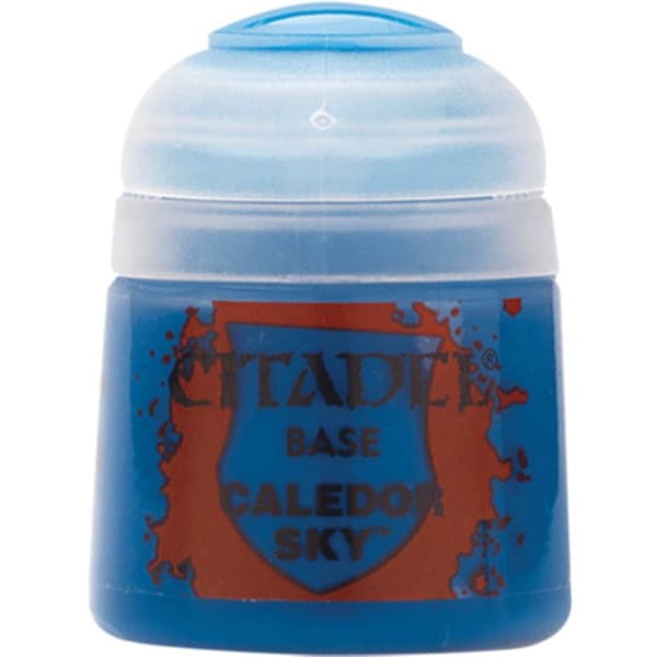 Maling - GAMES WORKSHOP - Citadel-Base Caledor - Gul Farve - 12 ml - Acryl blå