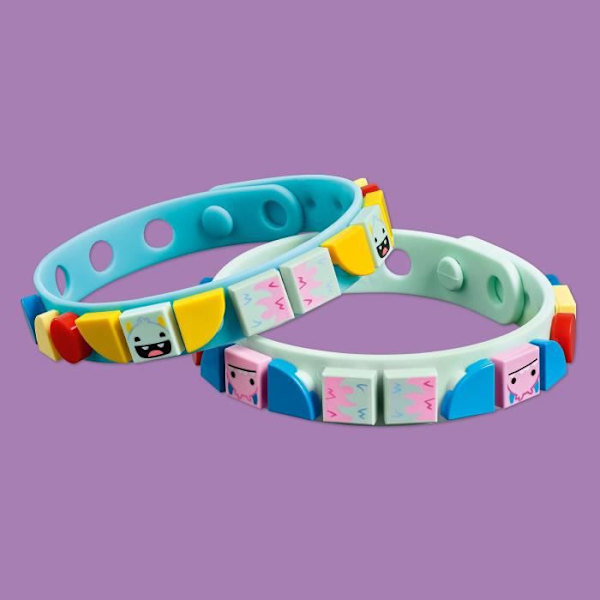 LEGO® DOTS 41923 Monster Rannekorut Lasten rannekorun luomispakkaus laatoilla ja helmillä, luova harrastus tee-se-itse
