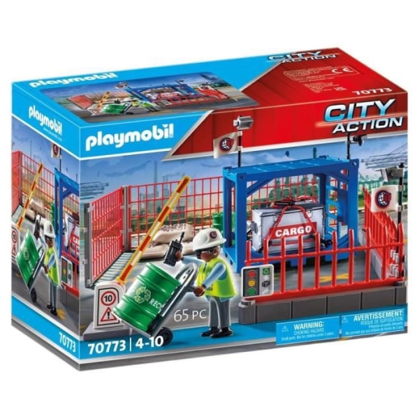 PLAYMOBIL - 70773 - Opbevaringsplads - Blå - Barn - Blandet - 4 år Blå