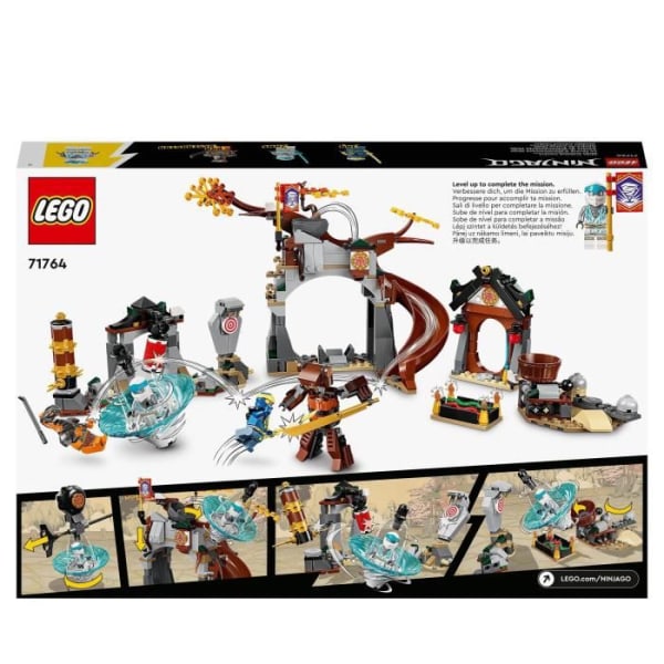 LEGO® 71764 Ninjago Ninja Training Center Spinning Top leksak för barn med Zane &amp; Jay minifigurer