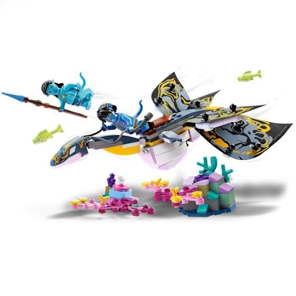 LEGO® Avatar 75575 Opdagelsen af Ilu, legetøj, med minifigurer, Vandets vej Vit