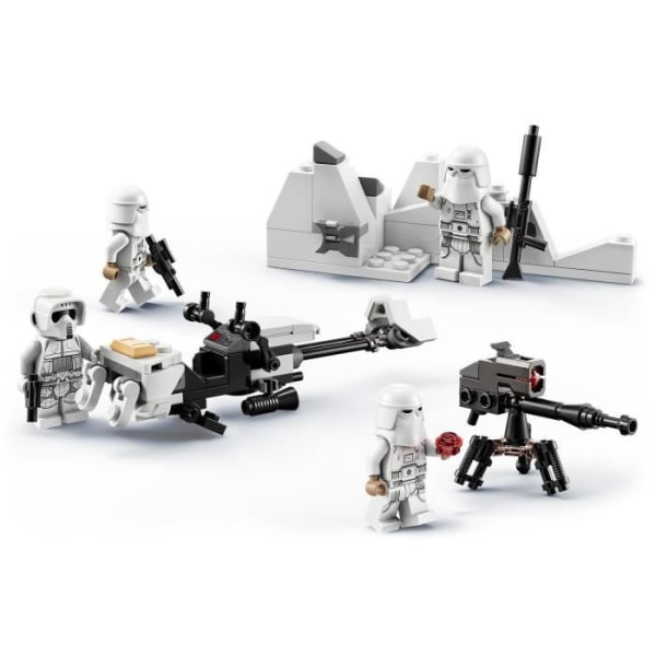 LEGO® Star Wars rakennussetti - 75320 Snowtrooper Battle Pack - 4 minihahmoa mukana Flerfärgad