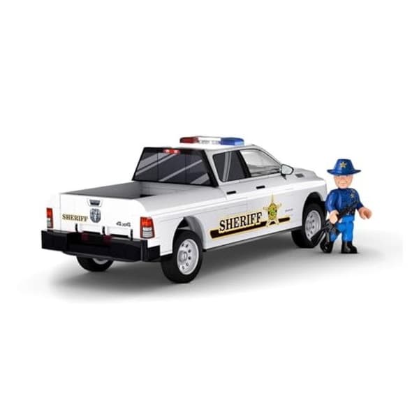 Samlingsspil - COBI - RAM 1500 HEMI Sheriff - 211 dele - Plastik - Sort Svart