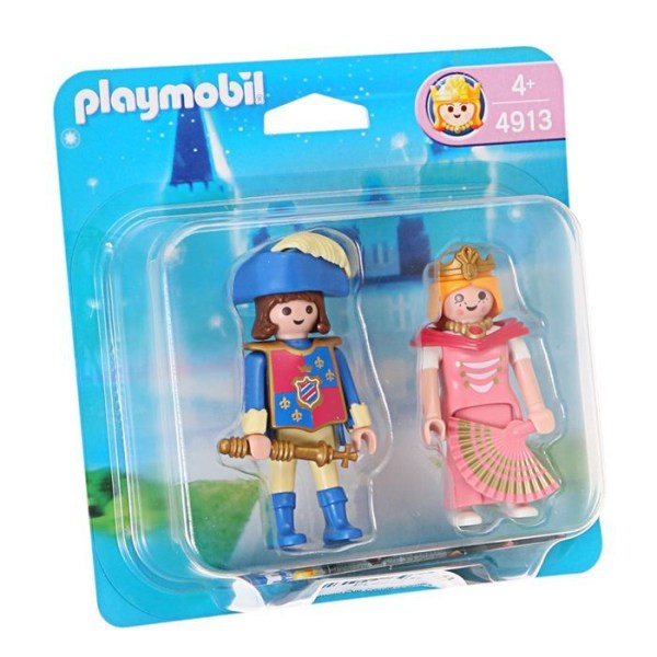 Playmobil Princess - Greve + Grevinde - To figurer og deres tilbehør - 4913 - Fra 5 år - Blandet