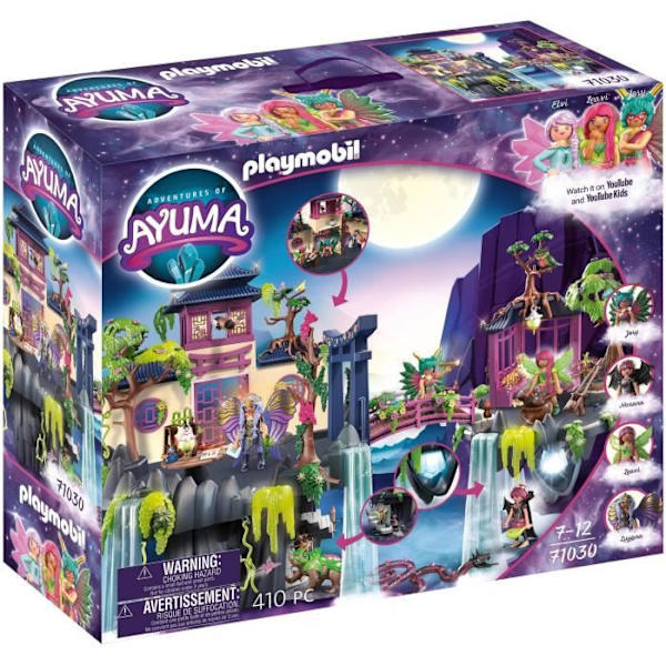 PLAYMOBIL - 71030 - Ayuma - Fairy Academy - 410 kpl Flerfärgad