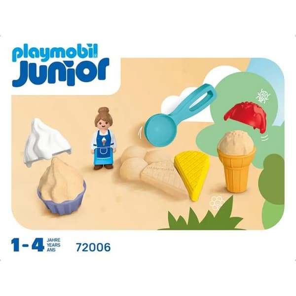 Byggesæt Playmobil - PLAYMOBIL - 72006 - Strandkit Bager - Blå - 6+ år Blå