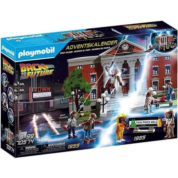 PLAYMOBIL – 70574 – ”Takaisin tulevaisuuteen” adventtikalenteri Blå