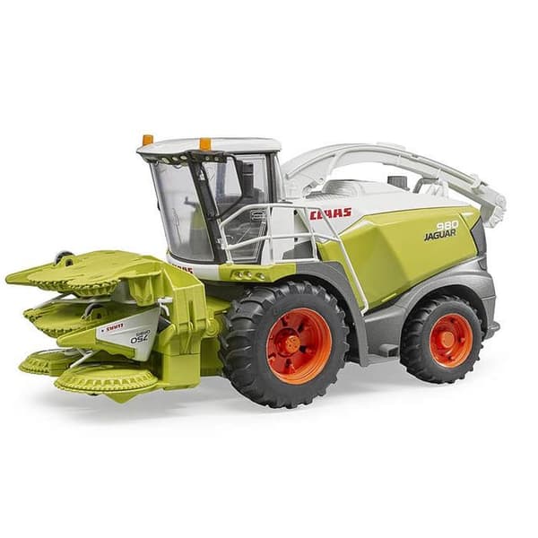 Claas Jaguar 980 - BRUDER - Diesel V12 - Lelut lapsille Grön