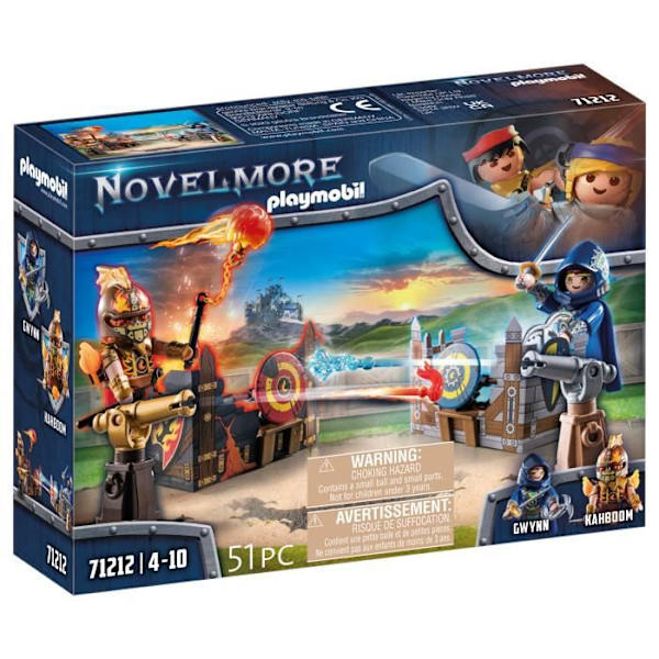 PLAYMOBIL - 71212 - Novelmore - Duel Knight Novelmore ja Burnham Raider Flerfärgad