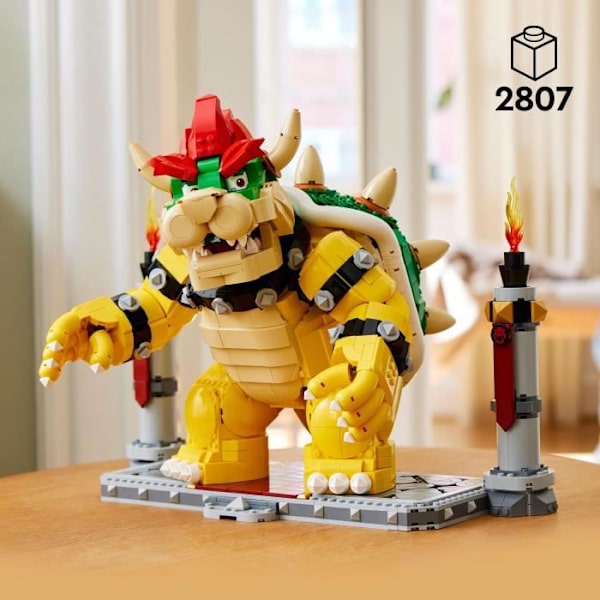 LEGO Super Mario - The Mighty Bowser - Samlarfigur - Byggsats - Present Flerfärgad