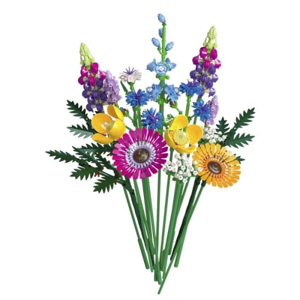 LEGO® Icons 10313 Bukett med vilda blommor, konstgjorda växter med vallmo, för vuxna