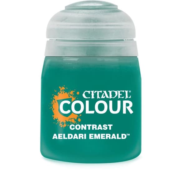 Maalaus - Games Workshop - Citadel-Contrast Aeldari - Vihreä - 18 ml - Matta grön