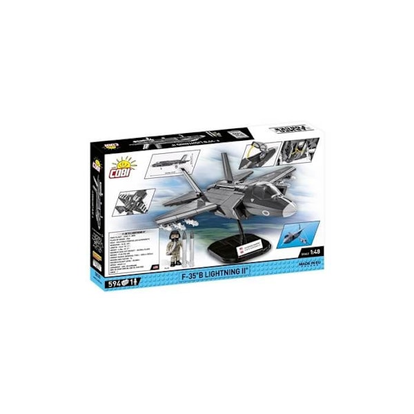 Modelsæt - COBI - 5830 - F-35B LIGHTNING II RAF - Plast - Til at samle selv - Blandet