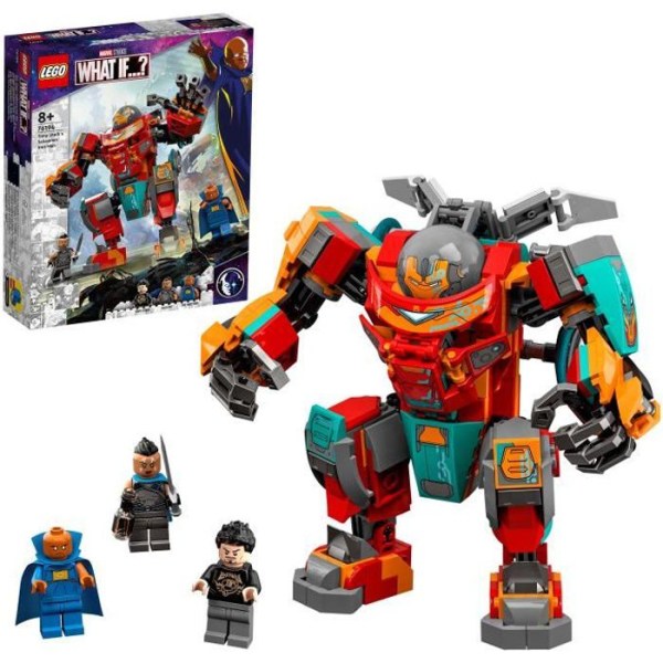 LEGO® 76194 Marvel Tony Starks Iron Man Sakaaran rustning, Marvel-minifigur för barn från 8 år