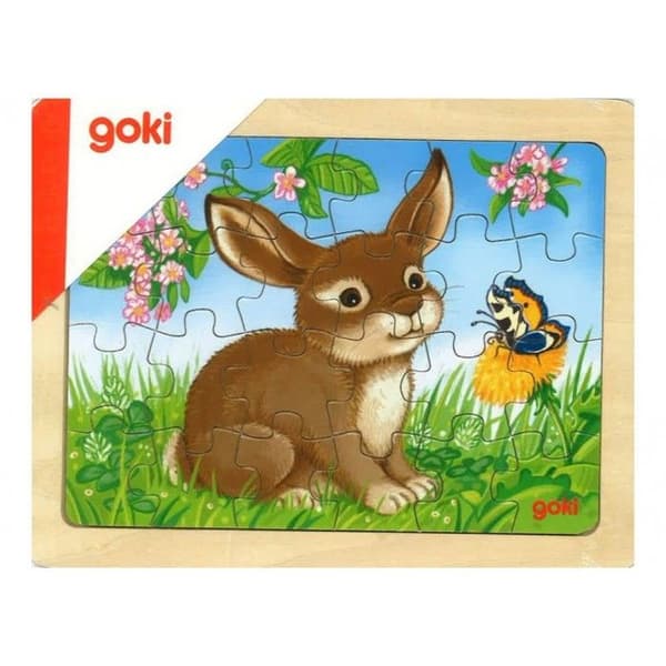 Goki - 5 kappaleen metsän eläinten palapeli ( GK-57334 )