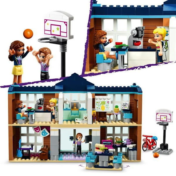 LEGO® Friends 41682 Heartlake City School – Klasseværelse og lærer med mini Olivia dukke