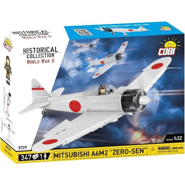 COBI 5729 - MITSUBISHI A6M2 "ZERO-SEN"