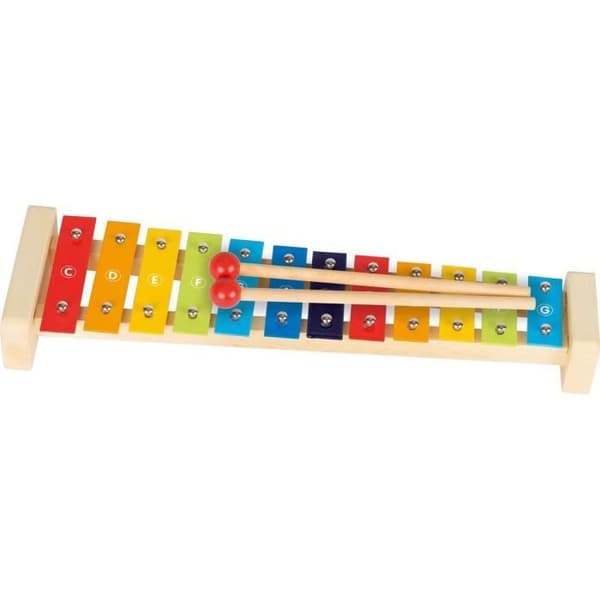 GOKI Xylophène Hone - L 37,5 cm - 2 sauvaa - 12 sävyä - Metalli ja Puu