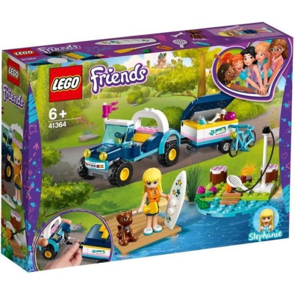 LEGO® Friends 41364 Stephanies vagn och släp
