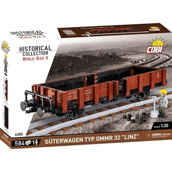 COBI 6285 - GUTERWAGEN TYP OMMR 32 "LINZ"