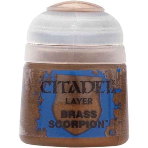 Malings - GAMES WORKSHOP - Citadel-Layer Messing - Bronsefarge - 12 ml - Metalisk finish brons