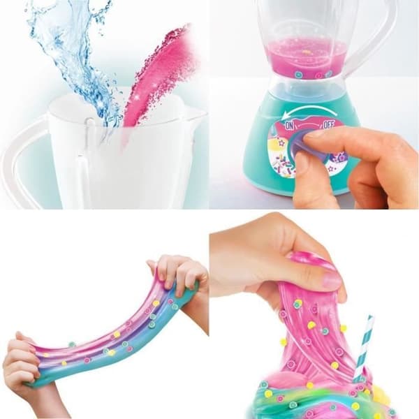 SO DIY So Slime Slimelicous Blender Maitoshake Blå, violet og rosa