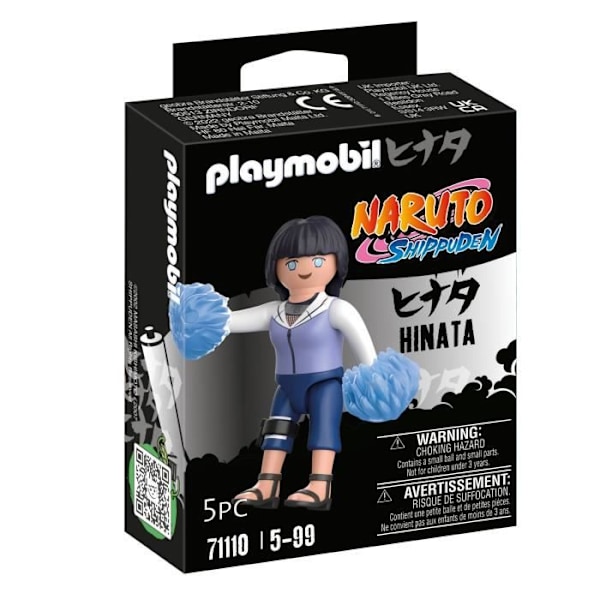 PLAYMOBIL - Naruto Shippuden - Hinata - Ninja-figuuri lisätarvikkeineen Flerfarvet