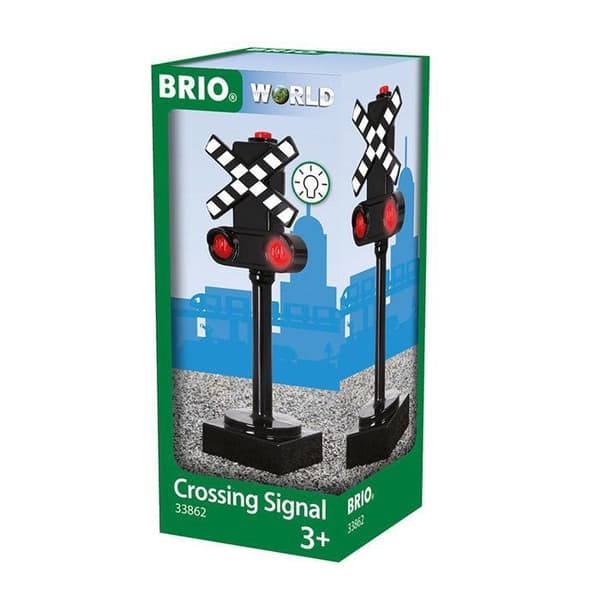 33862 Lysende Nærlys - BRIO - Rød - Plastik - Fra 3 år Svart