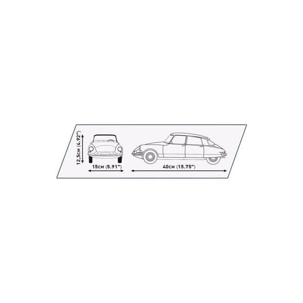 KONSTRUKTIONSSPIL - COBI - 1956 CITROËN DS 19 - Executive Edition - SORT - 1:12