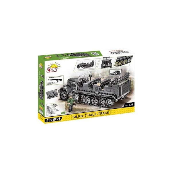 COBI 2275 - Sd. Kfz.7 HALVSPOR Grå