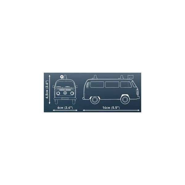 VOLKSWAGEN T2b Palokunta COBI-24622 Röd