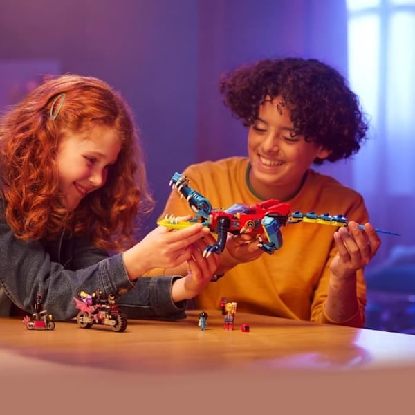 LEGO® DREAMZzz 71458 Krokodilbilen, 2-i-1 leksaksbil, monstertruck Flerfärgad