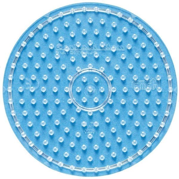 Hama - Transparent platta rund för stora pärlor Ø10 mm (MAXI)