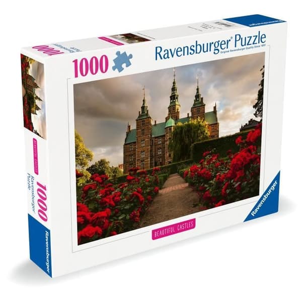 Pussel 1000 bitar Rosenborgs slott, Danmark, Samling Höjdpunkt, från 14 år, Slott, 12001336, Ravensburger