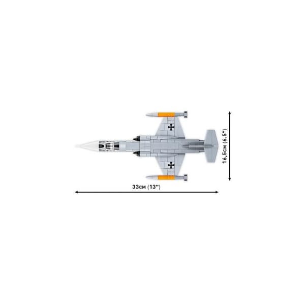 COBI -5907 LOCKHEED F-104 STARFIGHTER - BYGGESÆT - GRÅ