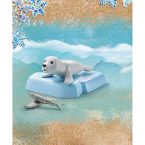 Byggspel - Playmobil - BABY SEAL WILTOPIA - 5 stycken - Upptäck de exotiska djuren