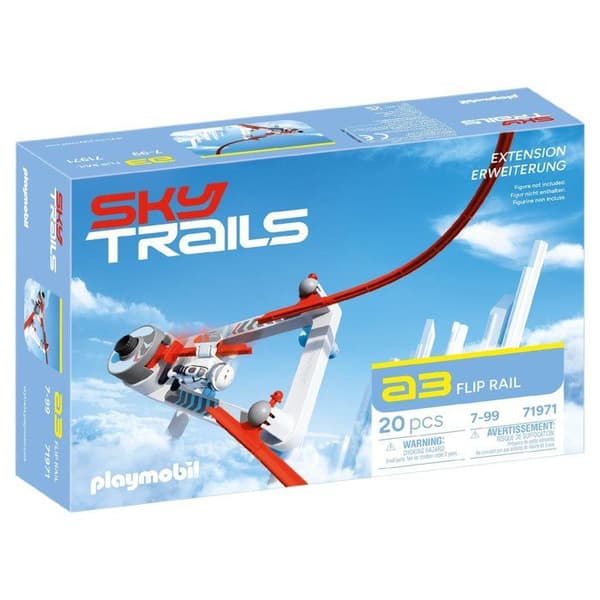 Sky Trails: Flip Rail, Action Set, Luftbane, 20 dele, fra 7 år Multifarvet