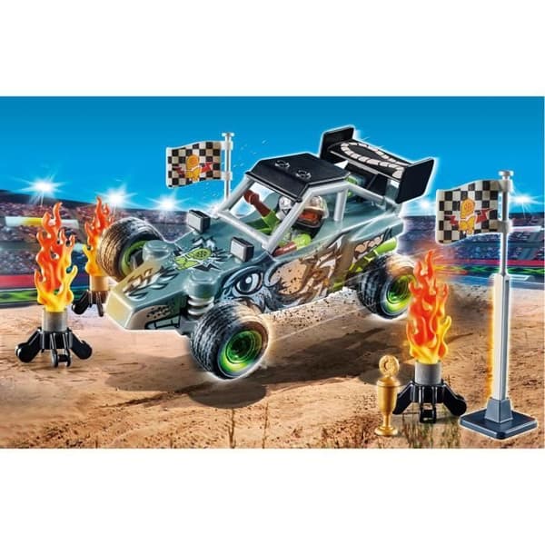 PLAYMOBIL - 71044 - Promo Pack - Stuntshow Stunt ja buggy Multifarvet