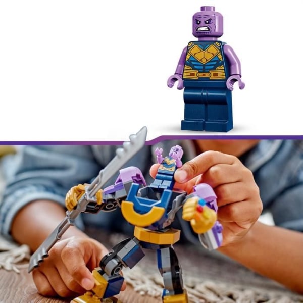 LEGO® Marvel 76242 Thanos Robotrustning - Superhjälteleksak - Avengers minifigur - Barn 6 år gamla
