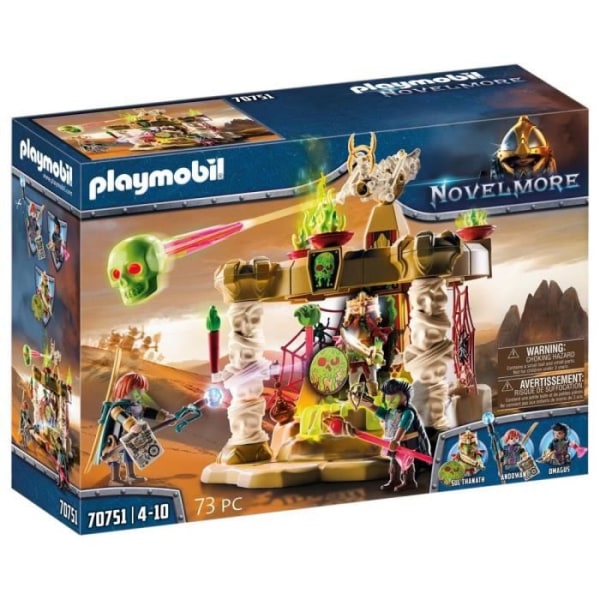 PLAYMOBIL - 70751 - Novelmore - Sal'ahari Sands - Skeletternes tempel Flerfärgad